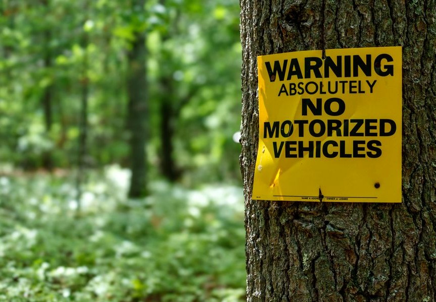 Tree Service Warning Signs in Hanford